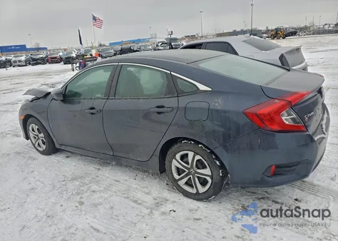 2018 Honda Civic Lx из США, поврежденный, VIN 2HGFC2F54JH579301